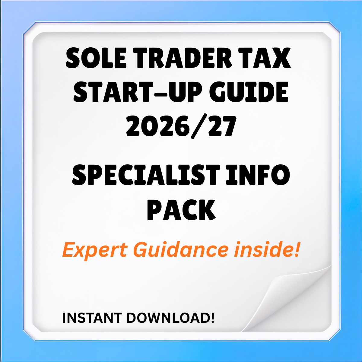 Sole Trader Tax Start up Guide 2026/27 UK Edition